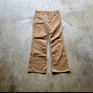 flared corduroy pants